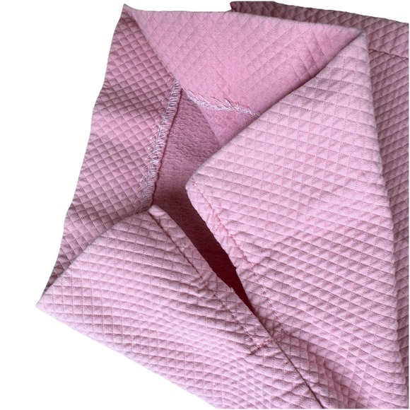 Lilly Pulitzer White Label Pink Wide Leg Pants Women's Size 8 Seersucker - Picture 6 of 8